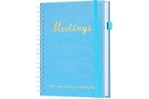 JUBTIC Meeting Notebook: Your Blue Job Organizer