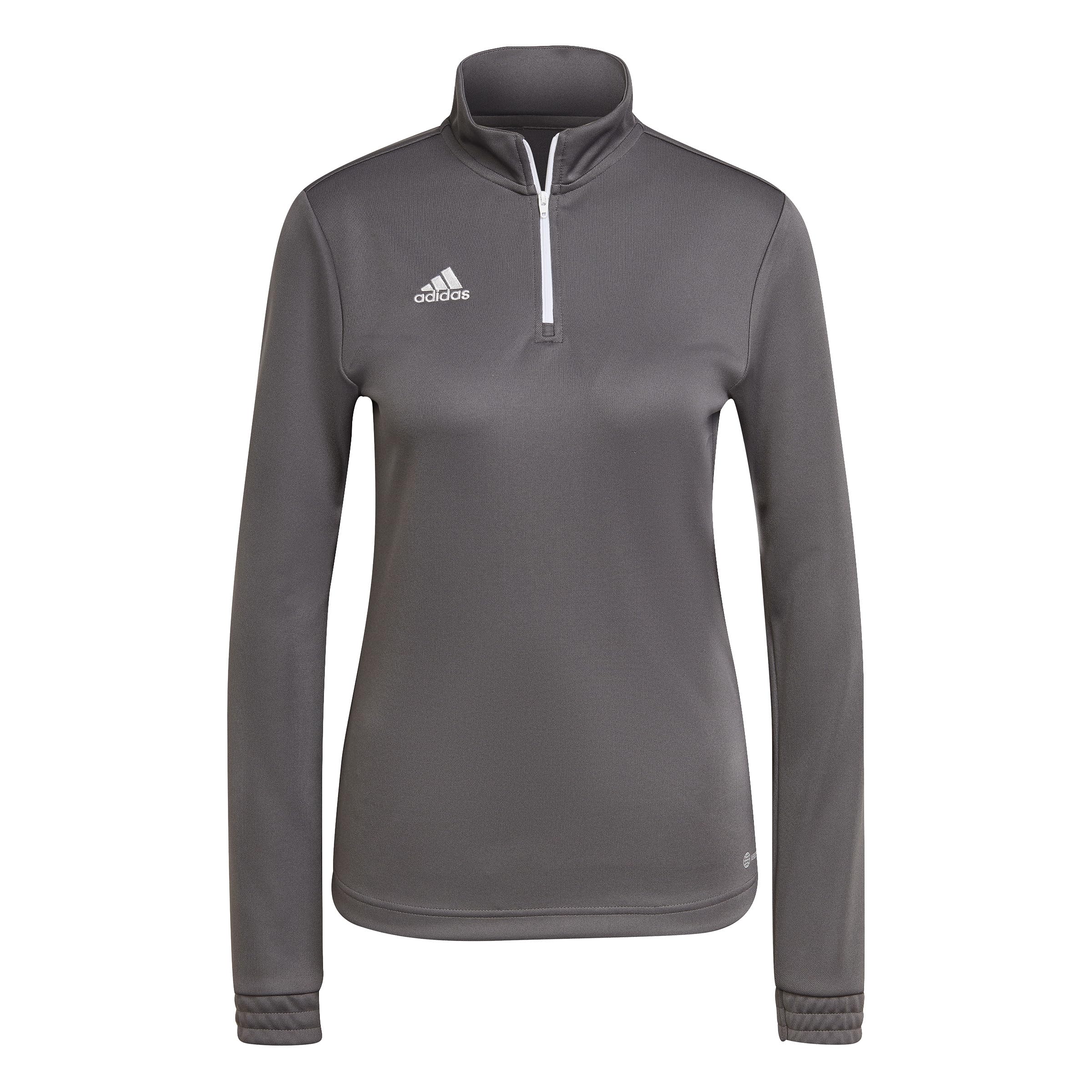 Adidas Women's Entrada 22 Training Top - Team Grey - 6 (XXS)