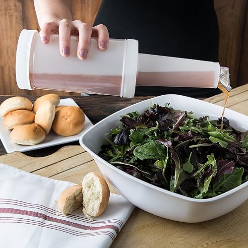 Miniatura 2 de Carlisle FoodService Products Stor N' Pour - Juego completo de cuarto de galón de cuello, recipiente, tapa y boquilla para bar, cocina y