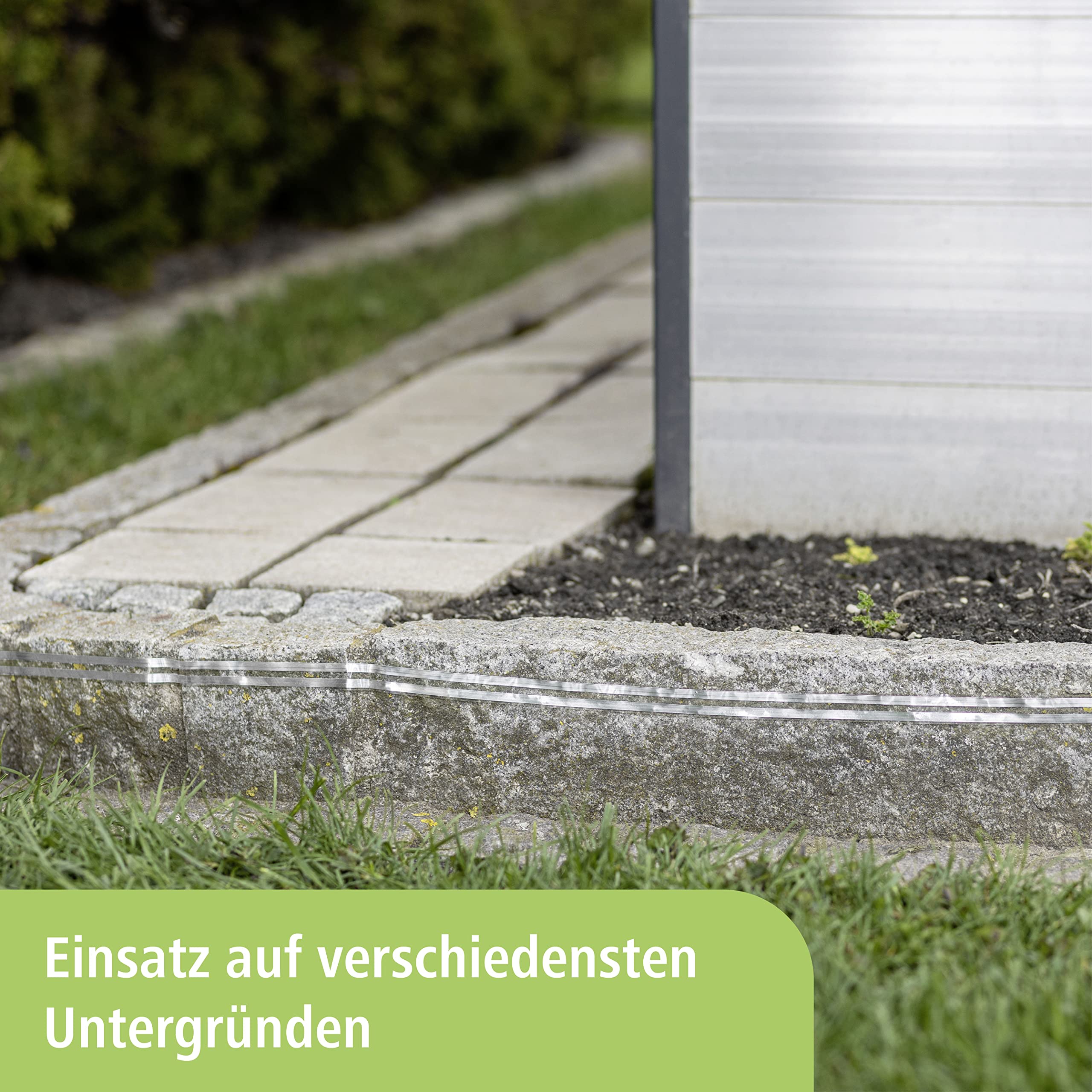SnailStop Elektrischer Schneckenzaun, Schneckenabwehr, Schneckenvertreiber, Made in Germany