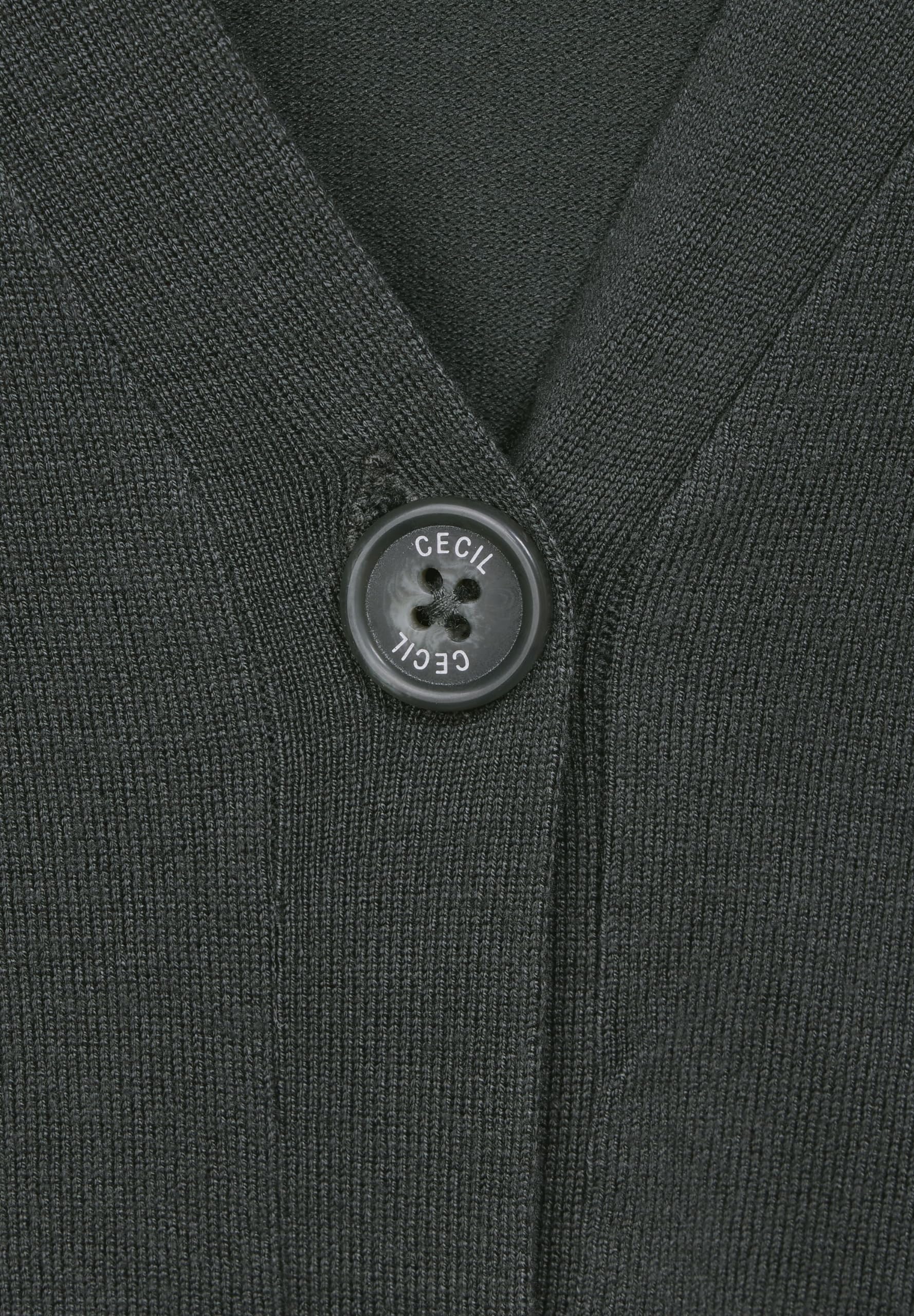 Cecil Cardigan à Forme boutonnée, Casual Denim Blue, M Femme
