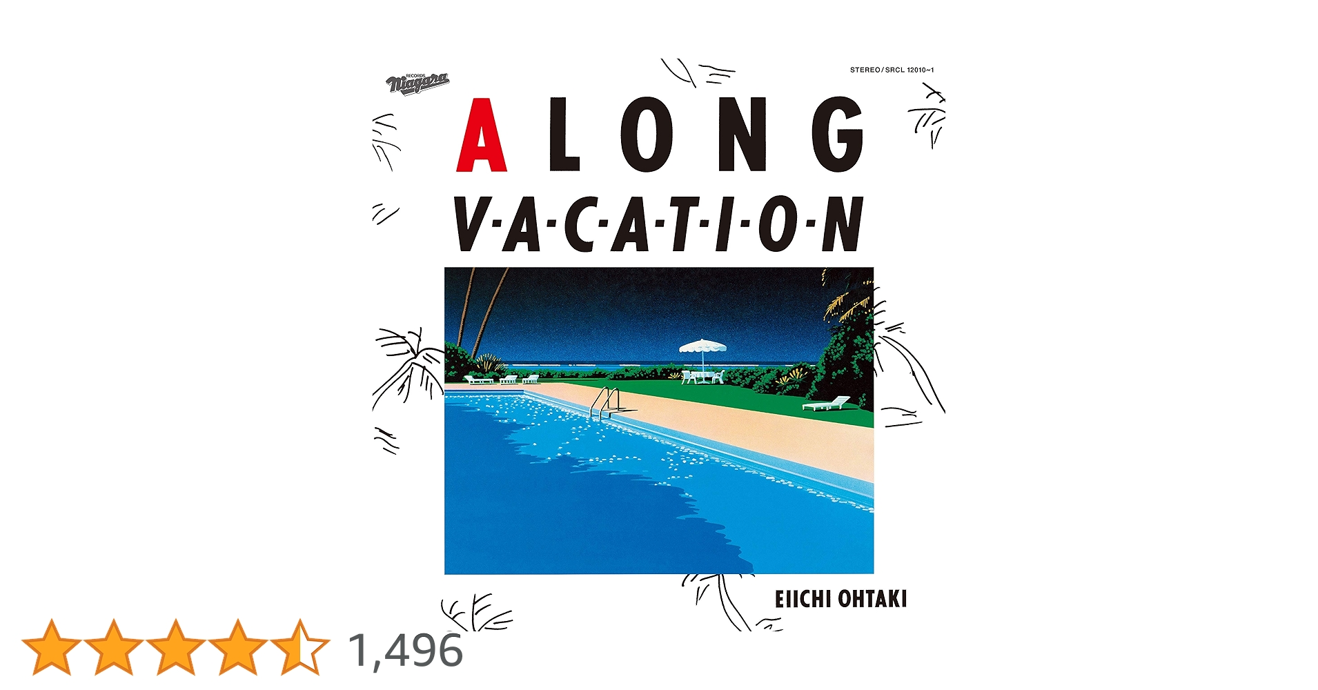ALONG V·A·C·A·T·I·O·N(リミテッド プレス盤クリア) Eiichi Ohtaki = 大滝詠一 – A Long Vacation = ロング