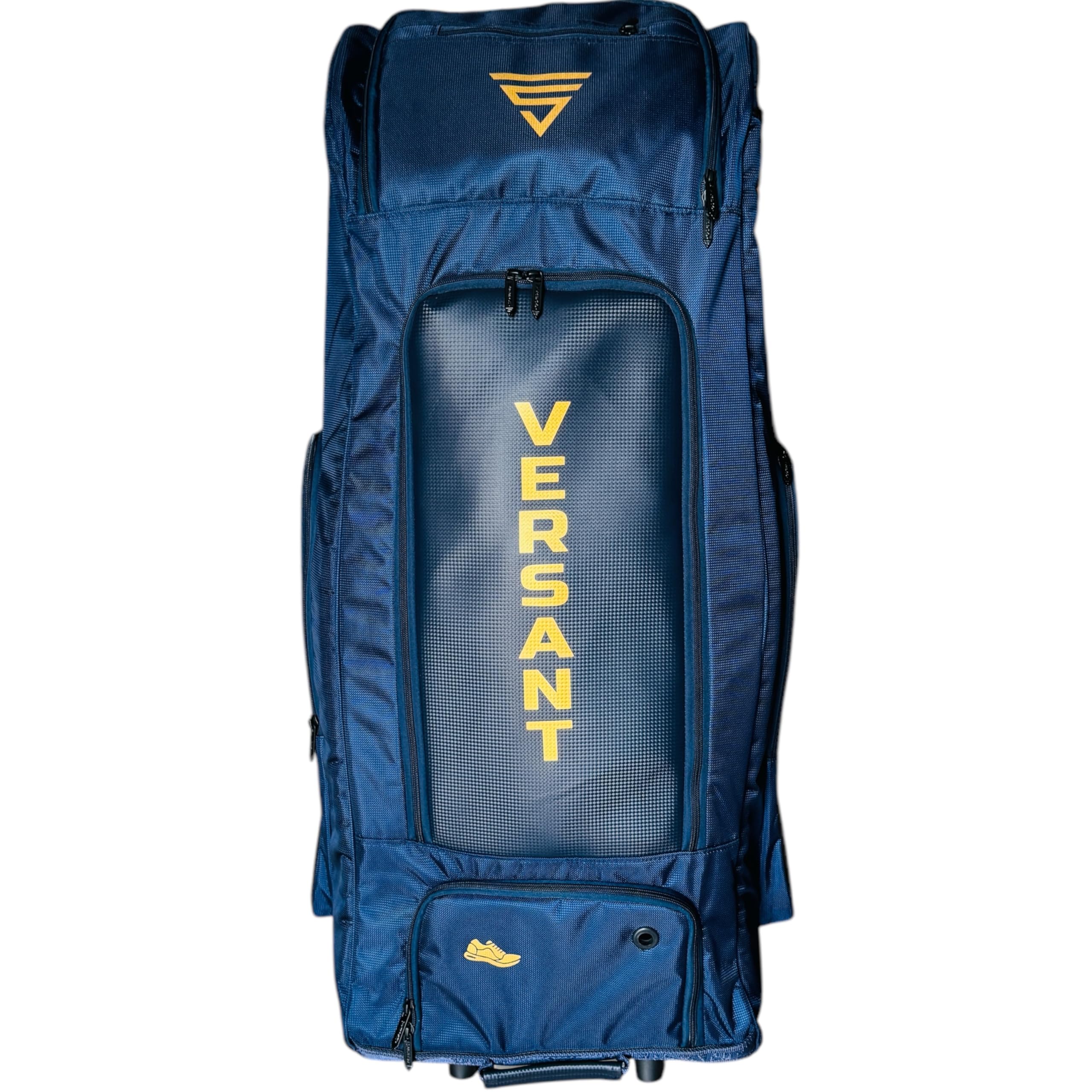 Buy VERSANT GC Wheelie Duffle Cricket KIT Bag (Navy Blue/Golden