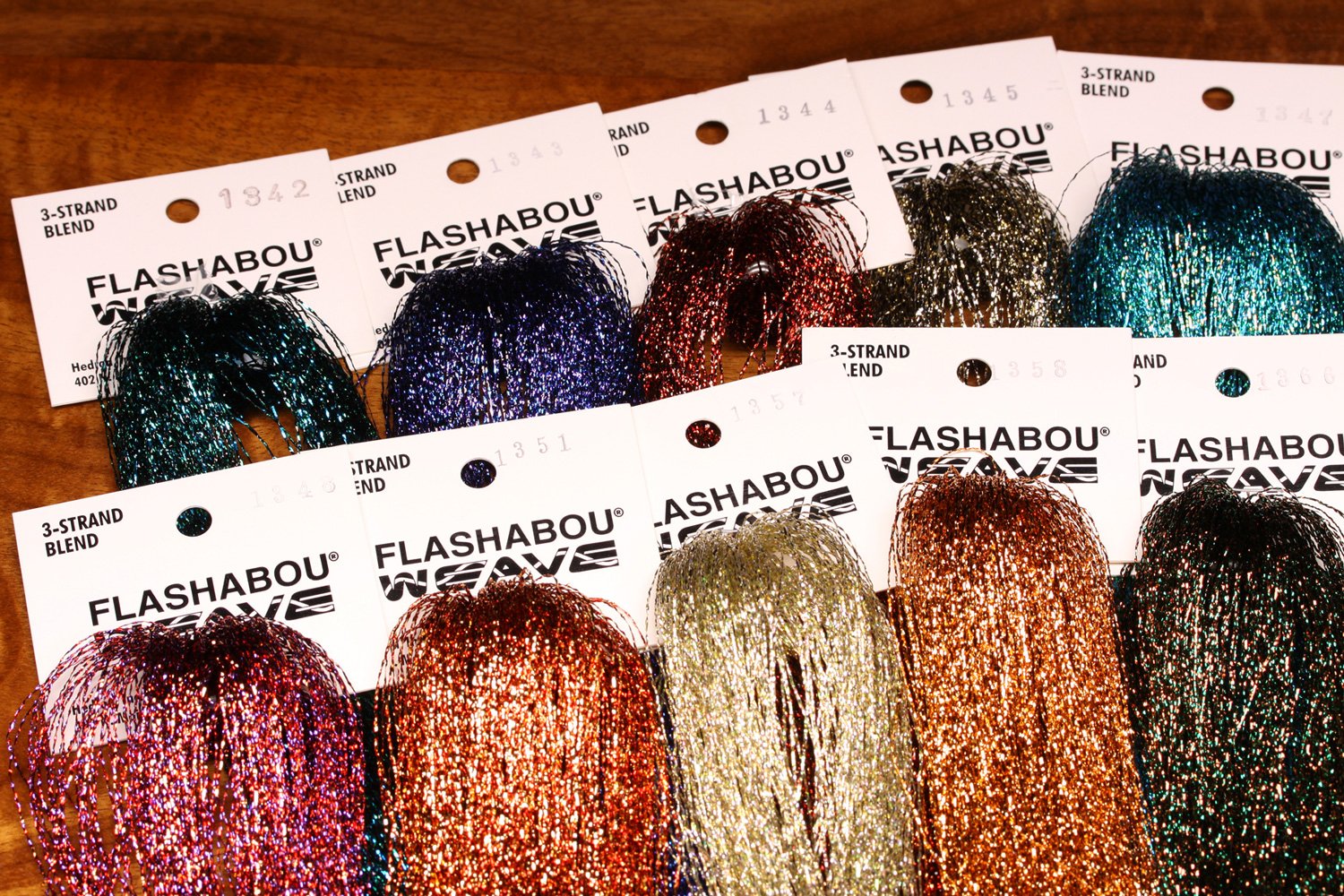 Flashabou Weave Pearl Silver Gold