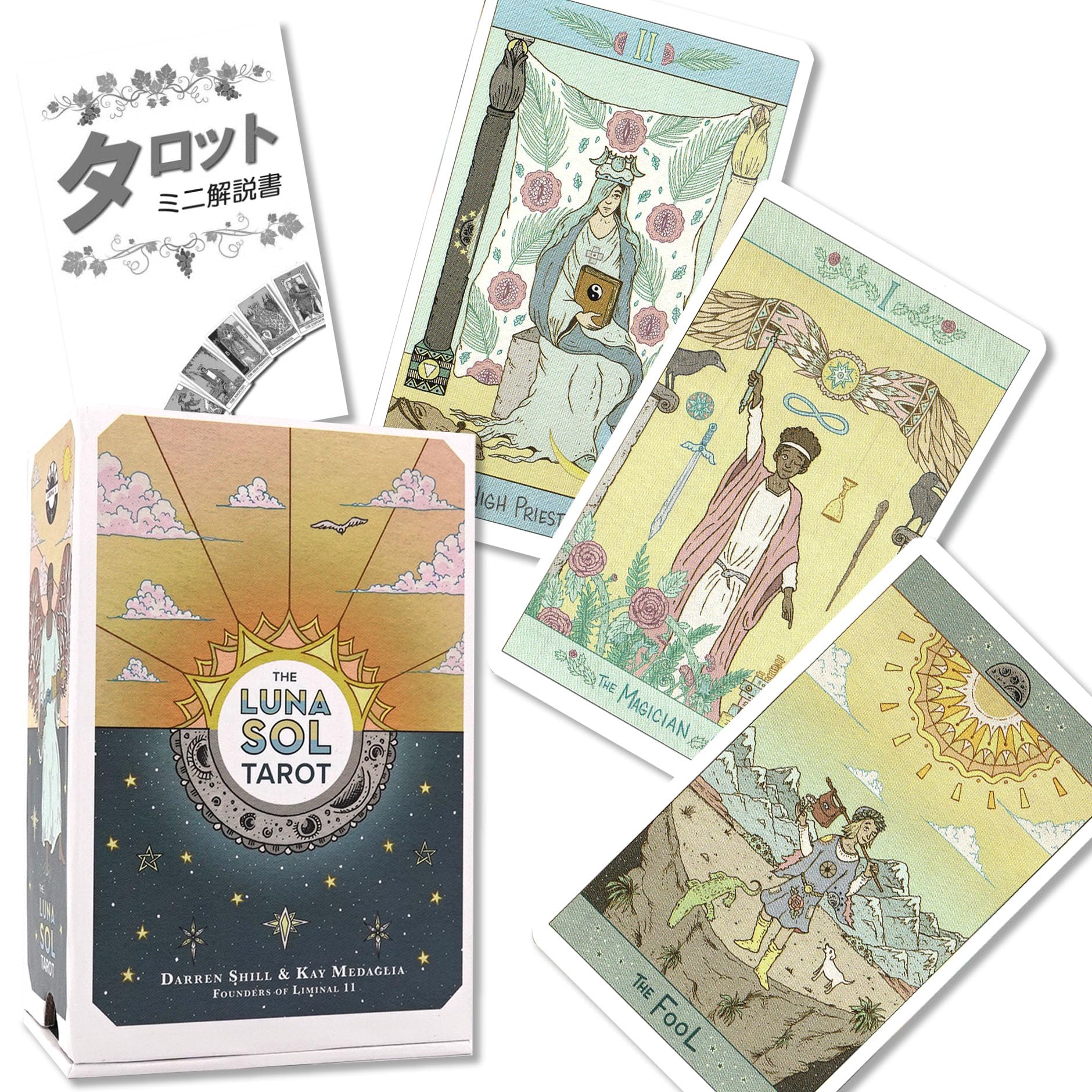 Amazon.co.jp: ルナソル タロット Luna Sol Tarot タロット占い方 日本