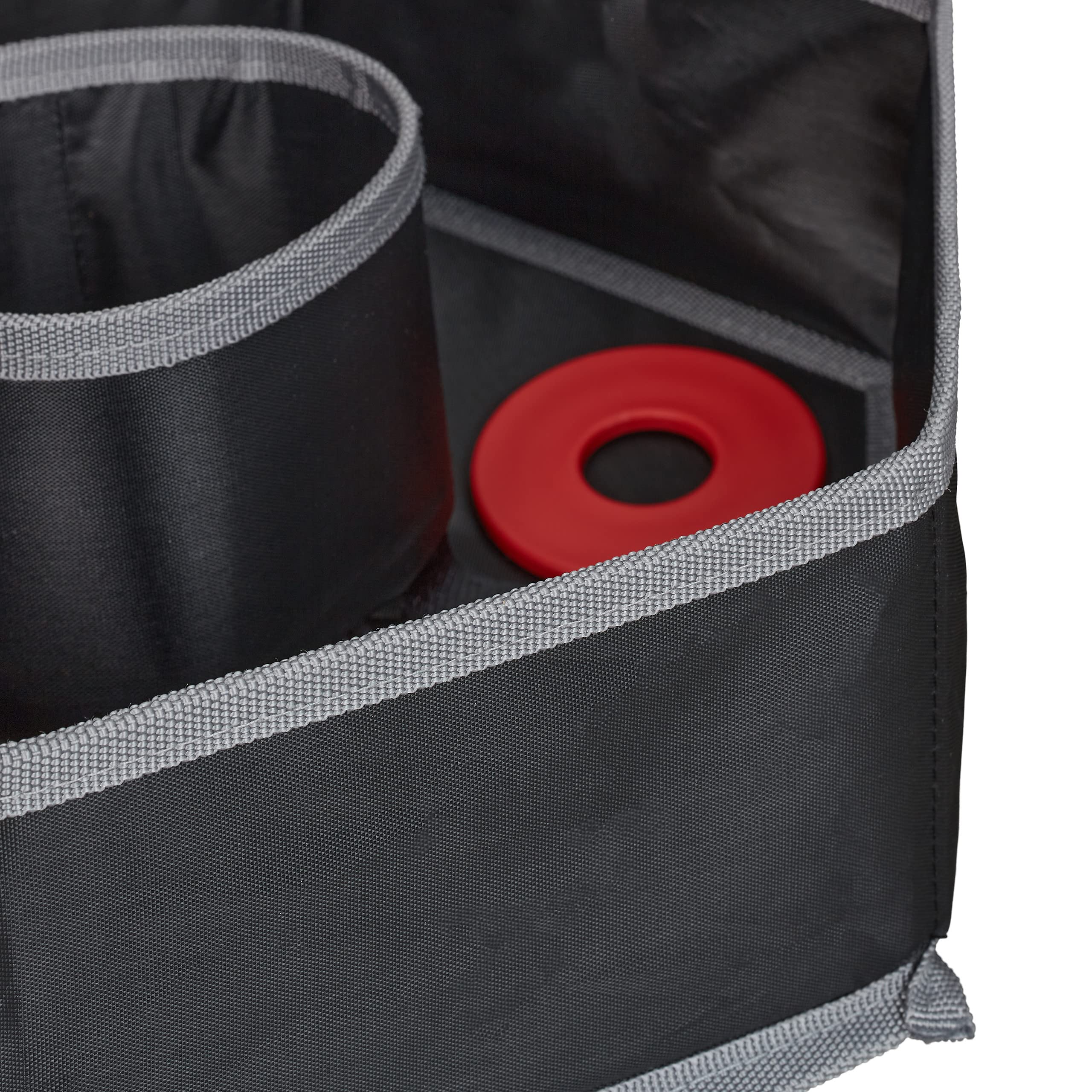 Relaxdays Jeu de Lancer, Washer Toss, 6 disques, 2 cibles, Enfants & Adultes, Jouet pour Jardin et Plage, Multicolore