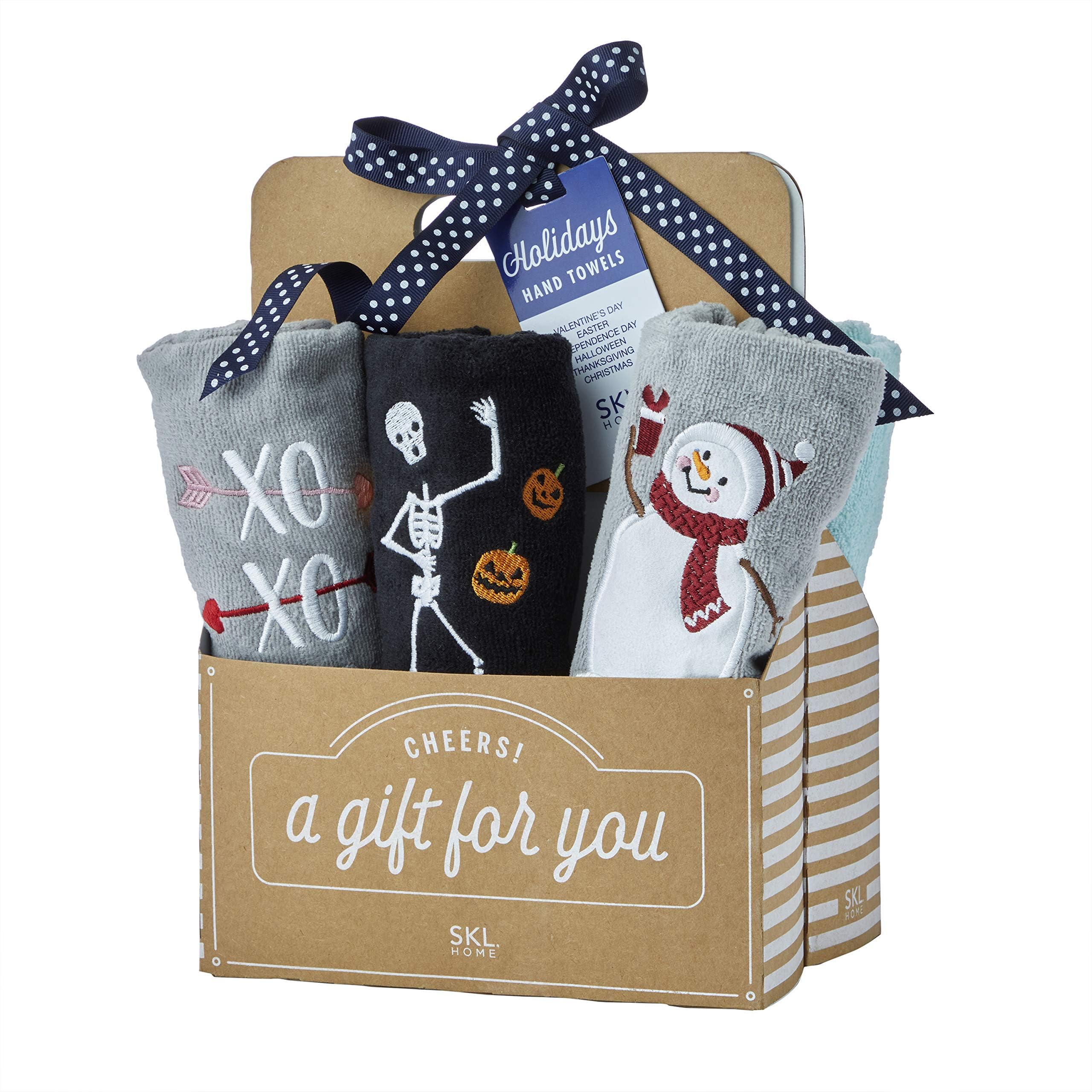 by Saturday Knight Ltd. Holidays 6pc Hand Towel Gift Set