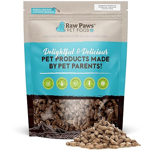 Raw Paws Freeze Dried Dog Food & Cat Food -