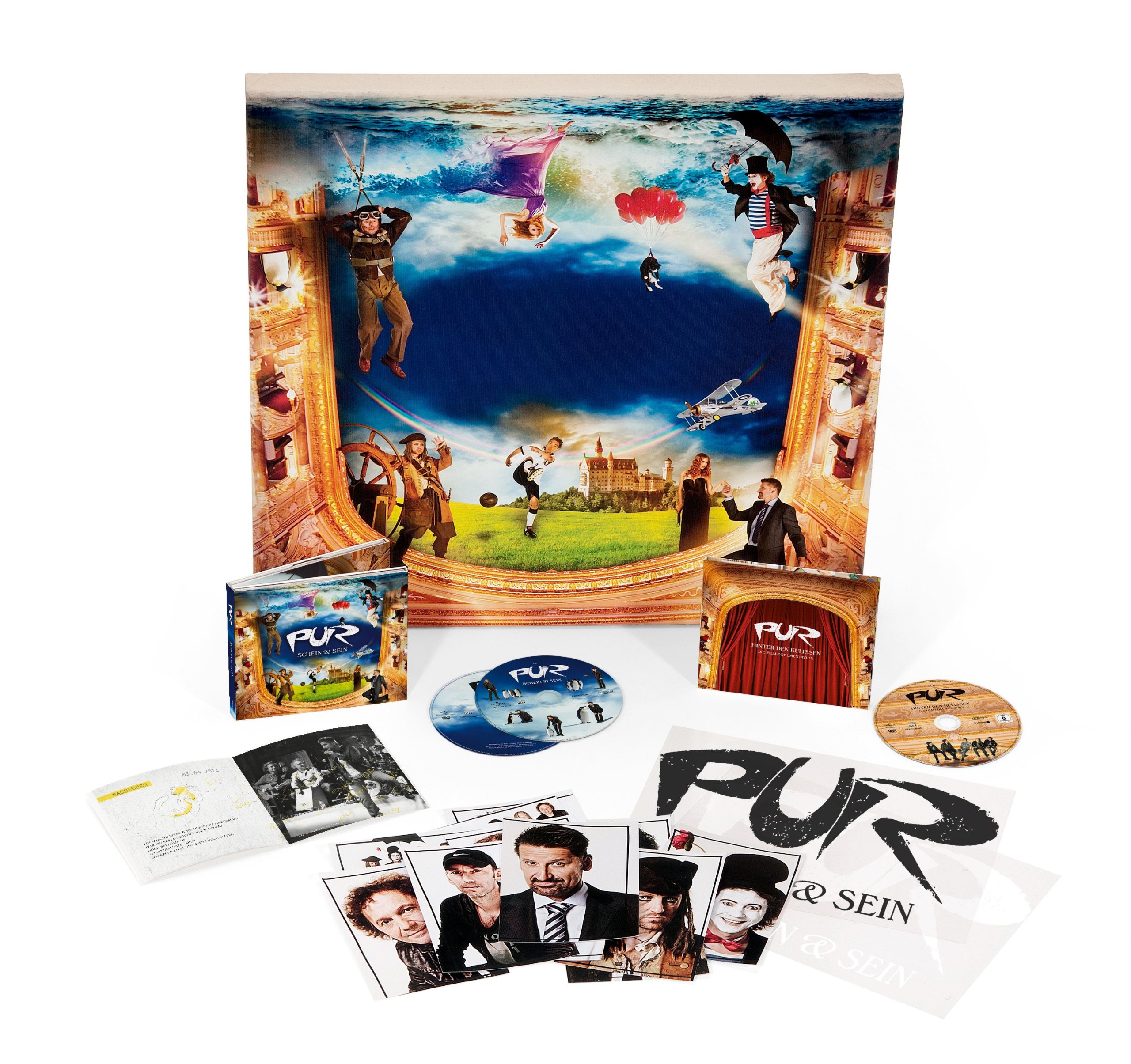 Schein & Sein Super Deluxe 2 inkl. handsignierter Leinwand + Sticker + Postkarten Downloadcode)