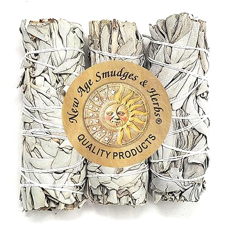 White Sage Smudge Stick 3-Pack (RS3WS) -