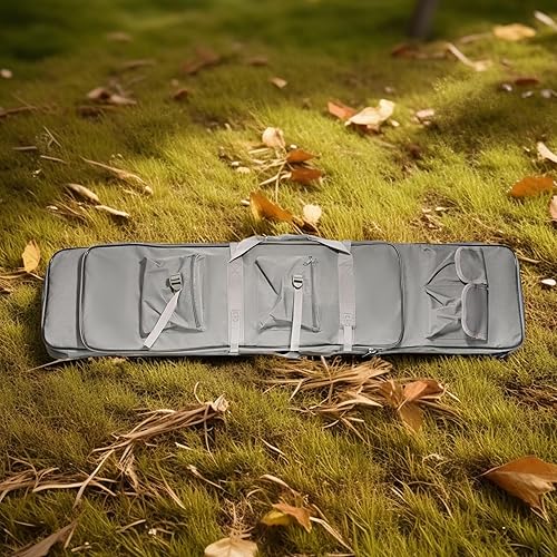Vista 45 de Silfrae Rifle Backpack Soft Rifle Cases Shotgun Bag Tactical Rifle Case Shotgun Mochila Gun Case Arena