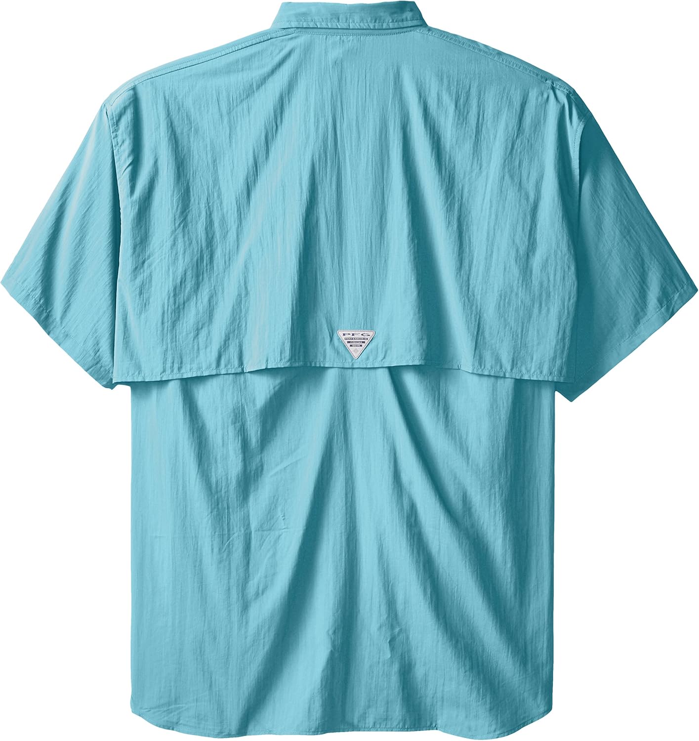Columbia Men's Bahama Ii Short Sleeve Shirt Coastal Blue Small