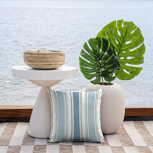 Miniatura 10 de Arden Selections Essentials - Almohada para exteriores (16 x 16 pulgadas, color azul lago)