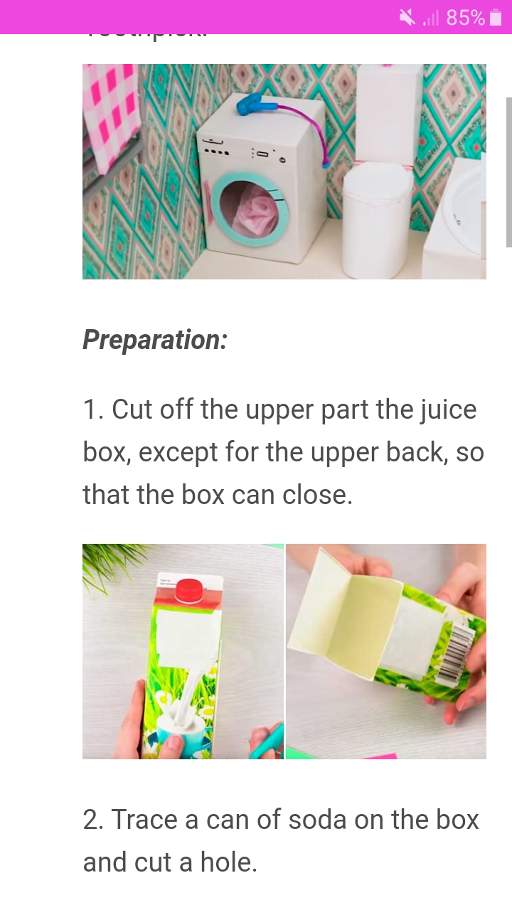 DIY How to make doll furniture for Android