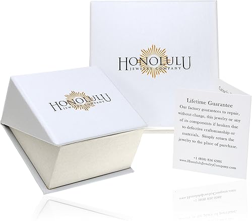 Miniatura 5 de Honolulu Jewelry Company - Colgante de plata de ley con cadena de 180 in