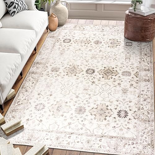ReaLife Rugs Alfombra lavable a máquina para sala de estar, dormitorio, baño, cocina, entrada y oficina, acolchada sin arrugas, resistente a las