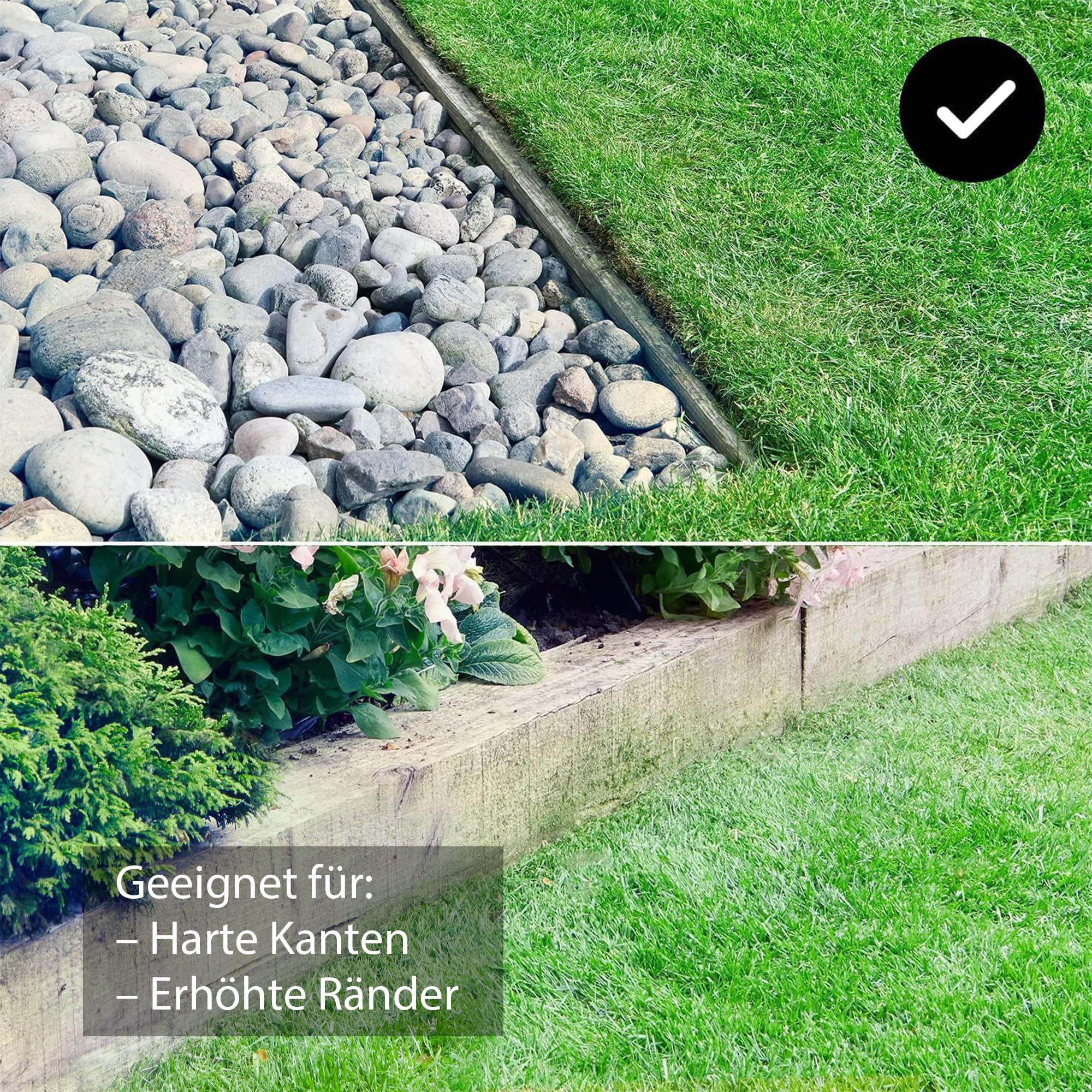 Lawnmaster OcuMow Mähroboter ohne Begrenzungskabel KI-gestützte visuelle Navigation Für 150 m² Hindernisvermeidung & geräuscharm