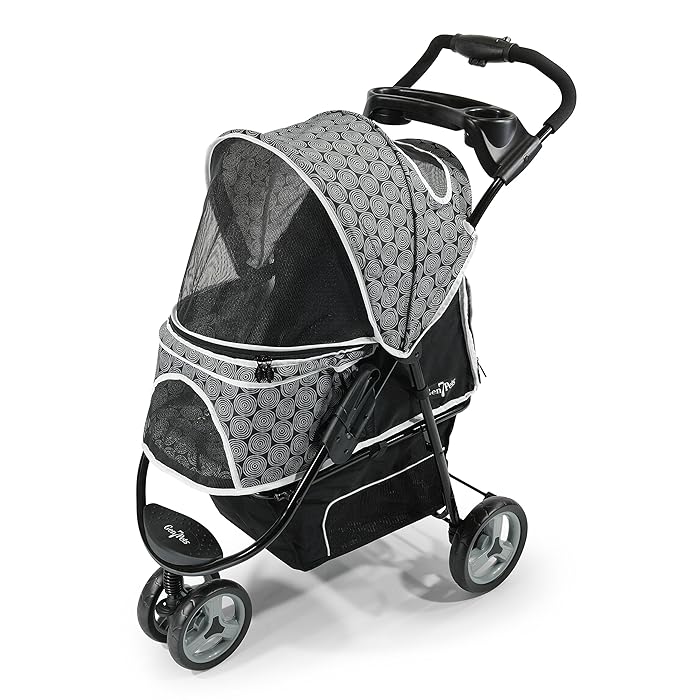 Buy Gen7Pets Promenade Pet Stroller, Black Onyx Double Pet Strollers