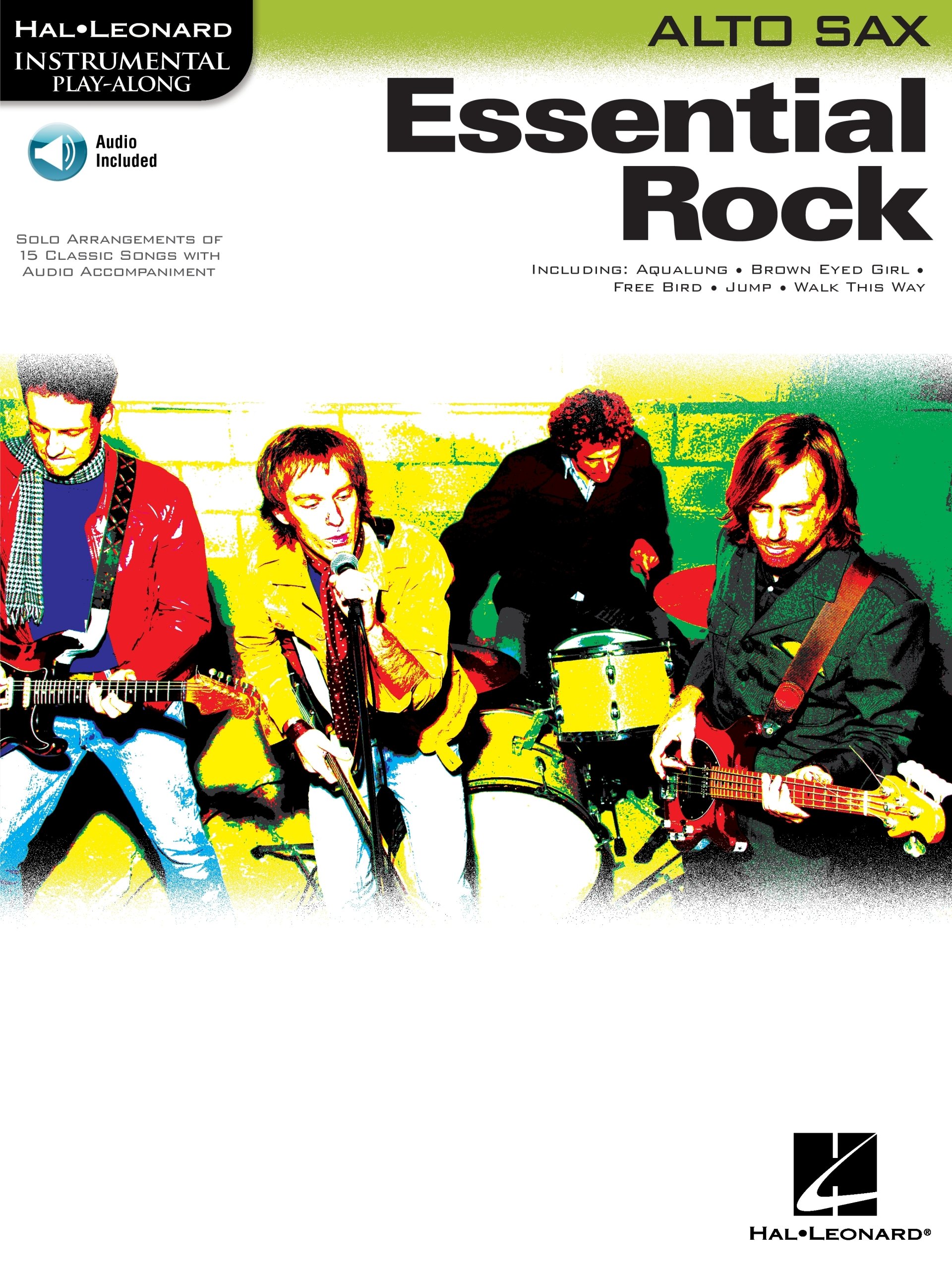 Essential Rock for Alto Sax (Instrumental Play-Along)