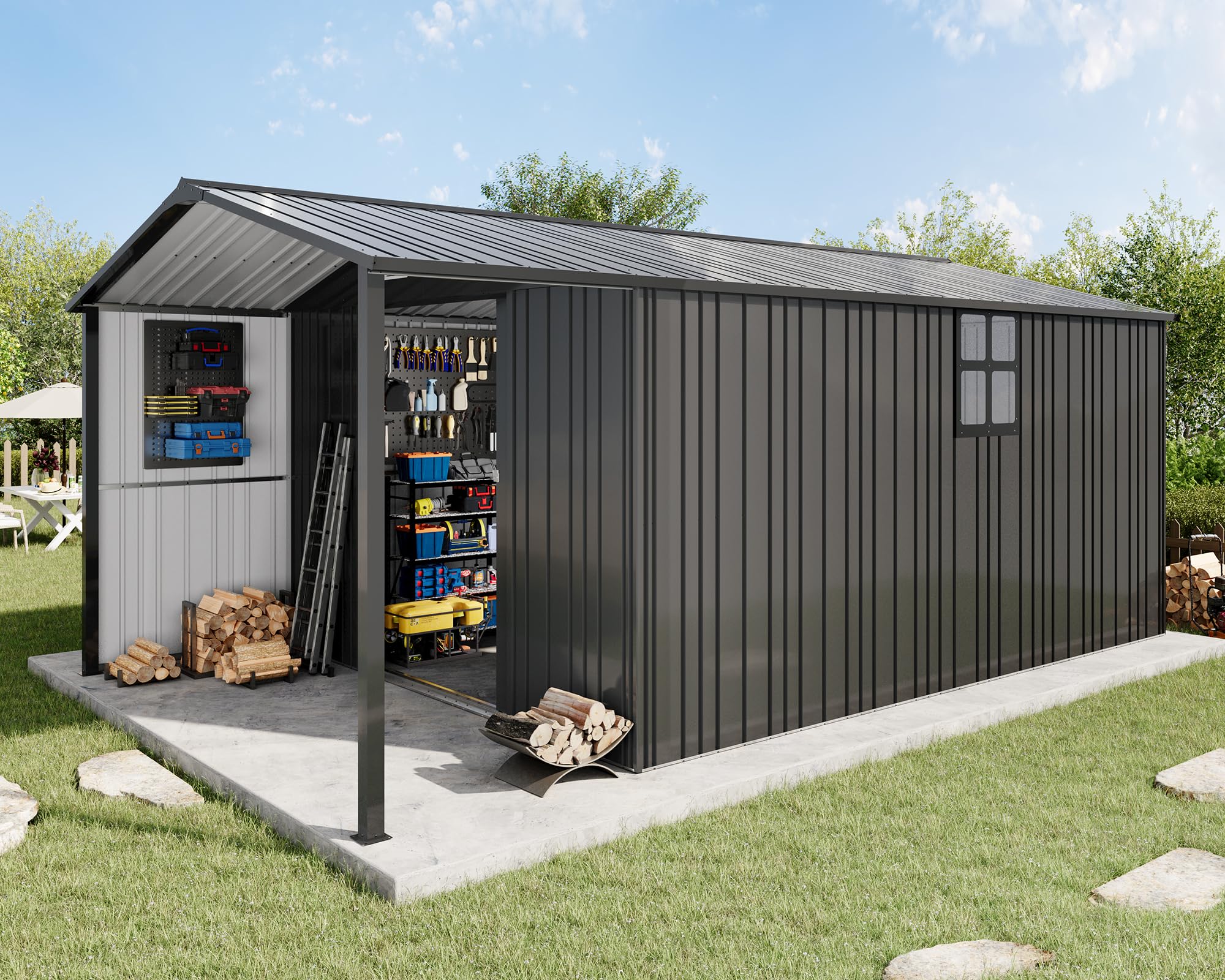 AMERLIFE 10x16.6 Storage Shed