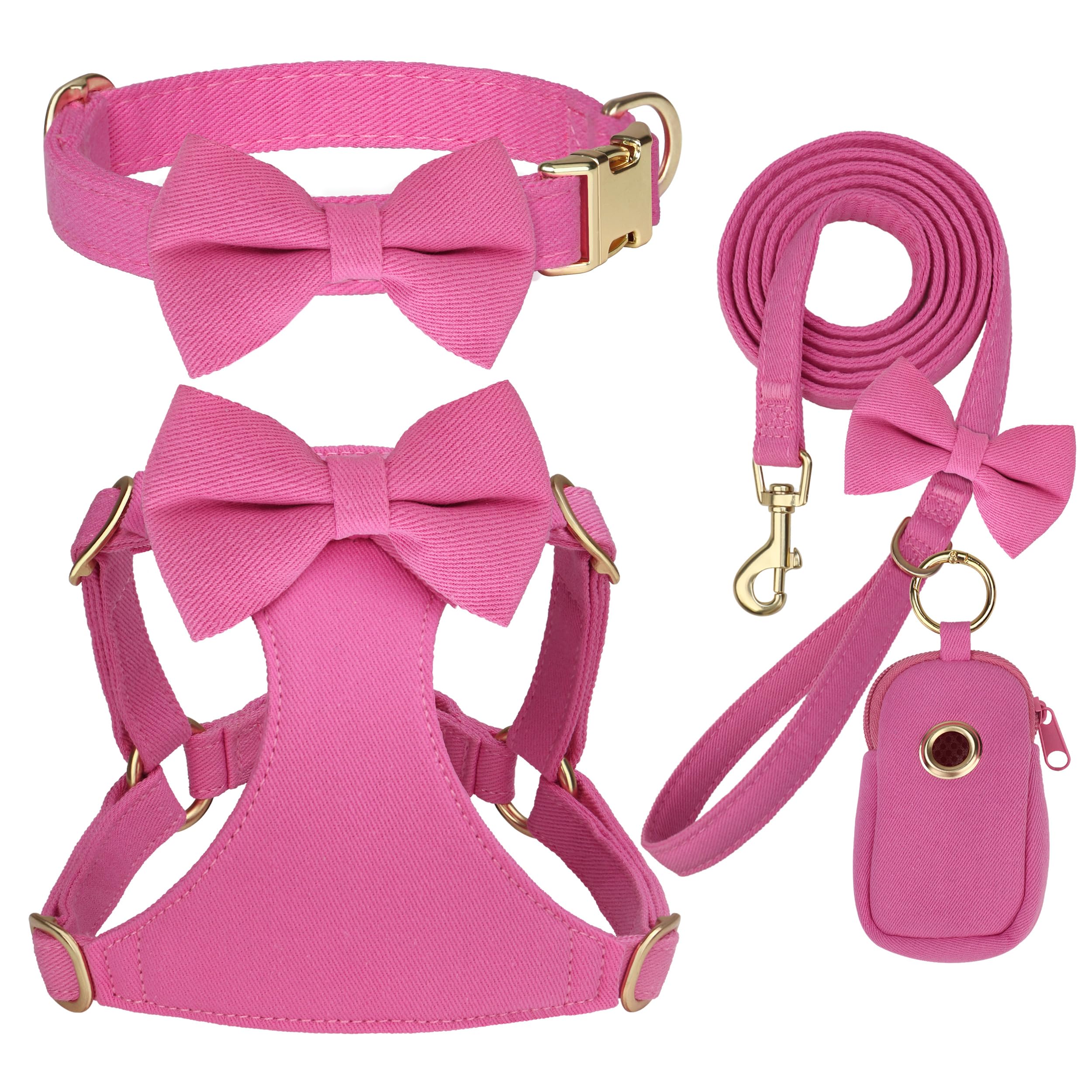Beirui Adorable Small Dog Harness Set
