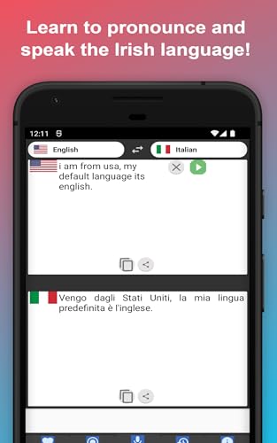 English to Italian Translator to Translate to for Free on Telephone and Tablet