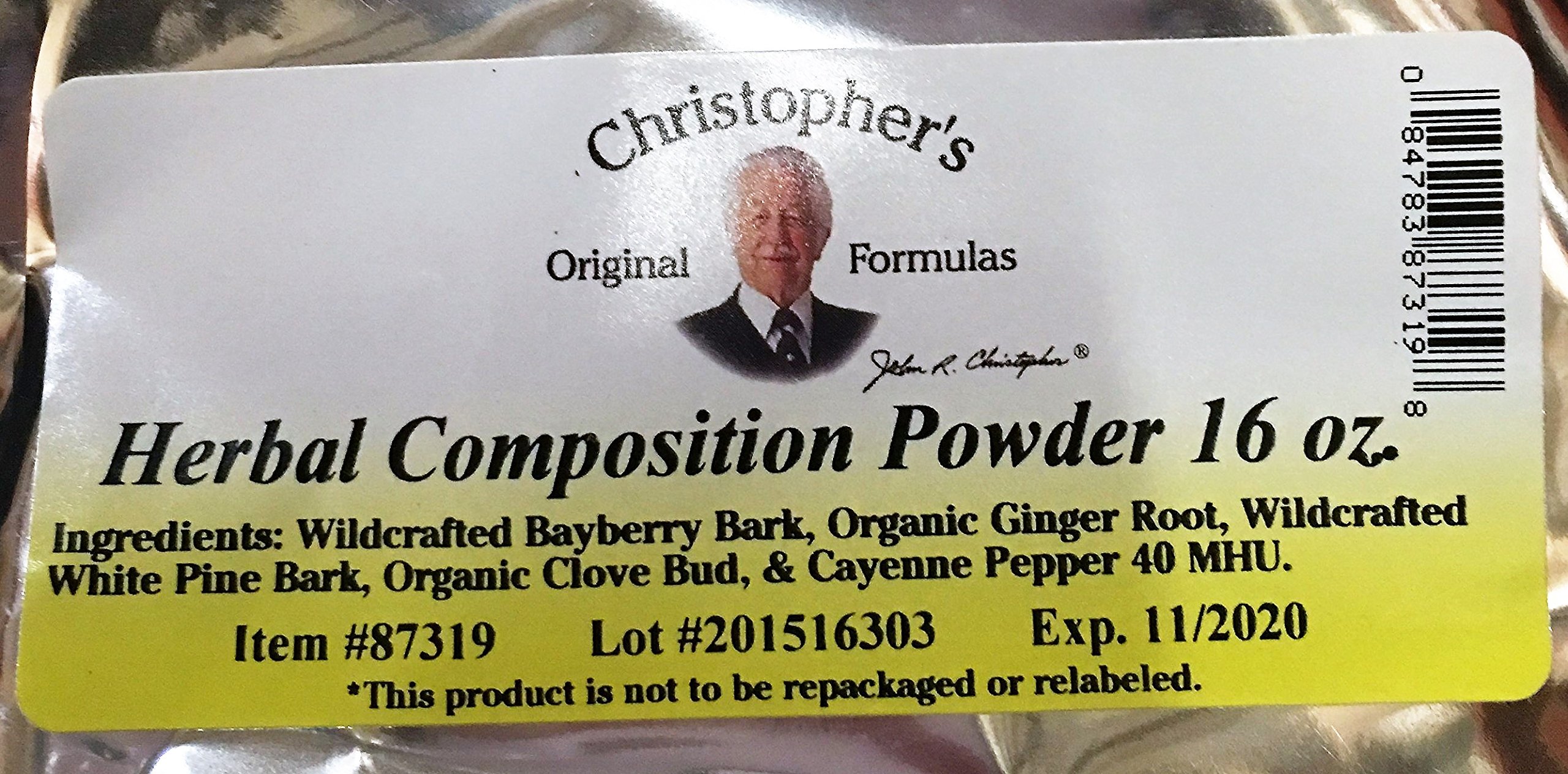 Christophers Original Formulas Herbal Composition Powder 16 OZ