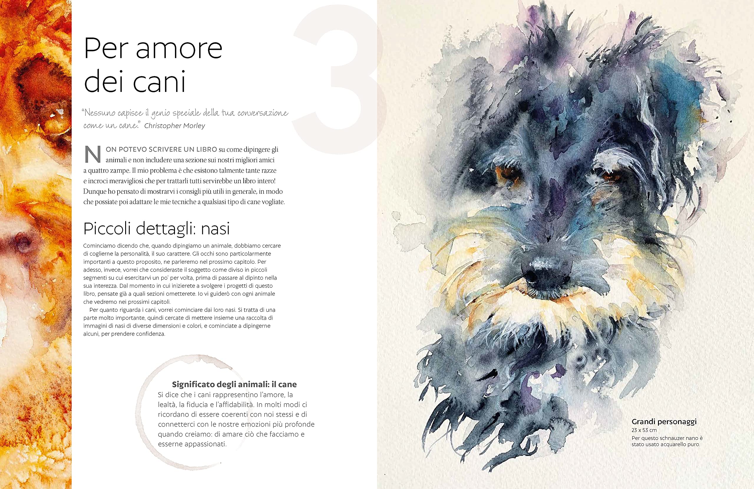 Suggestivi animali ad acquarello. Dipinti con energia & vitalità