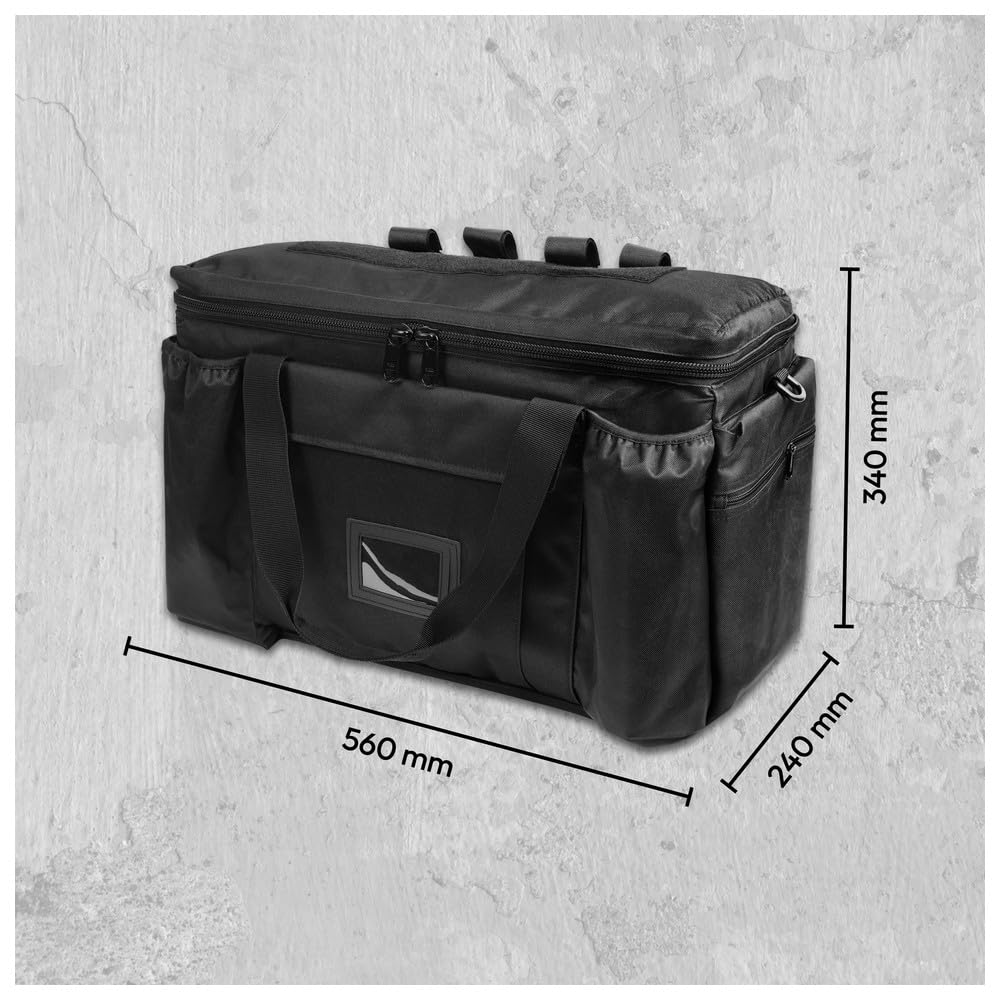 Dönges Polizei Ausrüstungstasche | Innenmaß 50 x 22 x 32 cm, 35 Liter Volumen | Großzügige & taktische Polizeitasche, Einsatztasche SEK, Zoll, Security, Molle Organizer, Range Bag