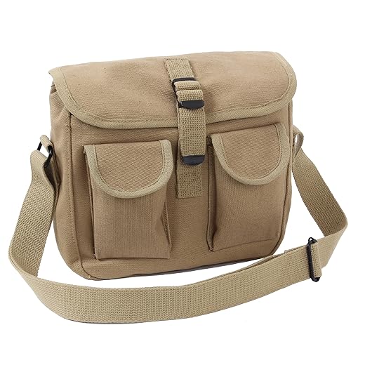 Rothco Ammo Shoulder Bag, Khaki