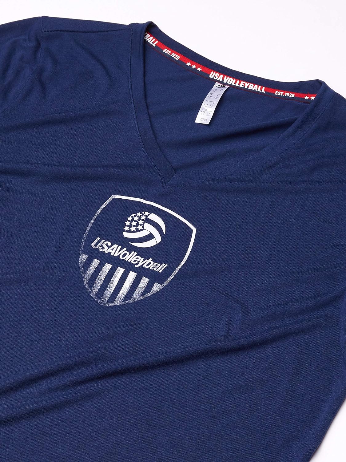adidas Women's USA Volleyball Tee : Sports & Outdoors