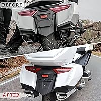 Vista 3 de Rear Fender Rear Mud Splash Guards for Gold Wing, Motorcycle Mud Flaps Guards for Honda Goldwing GL1800 2018 2019 2020 2021 2022 2023 2024