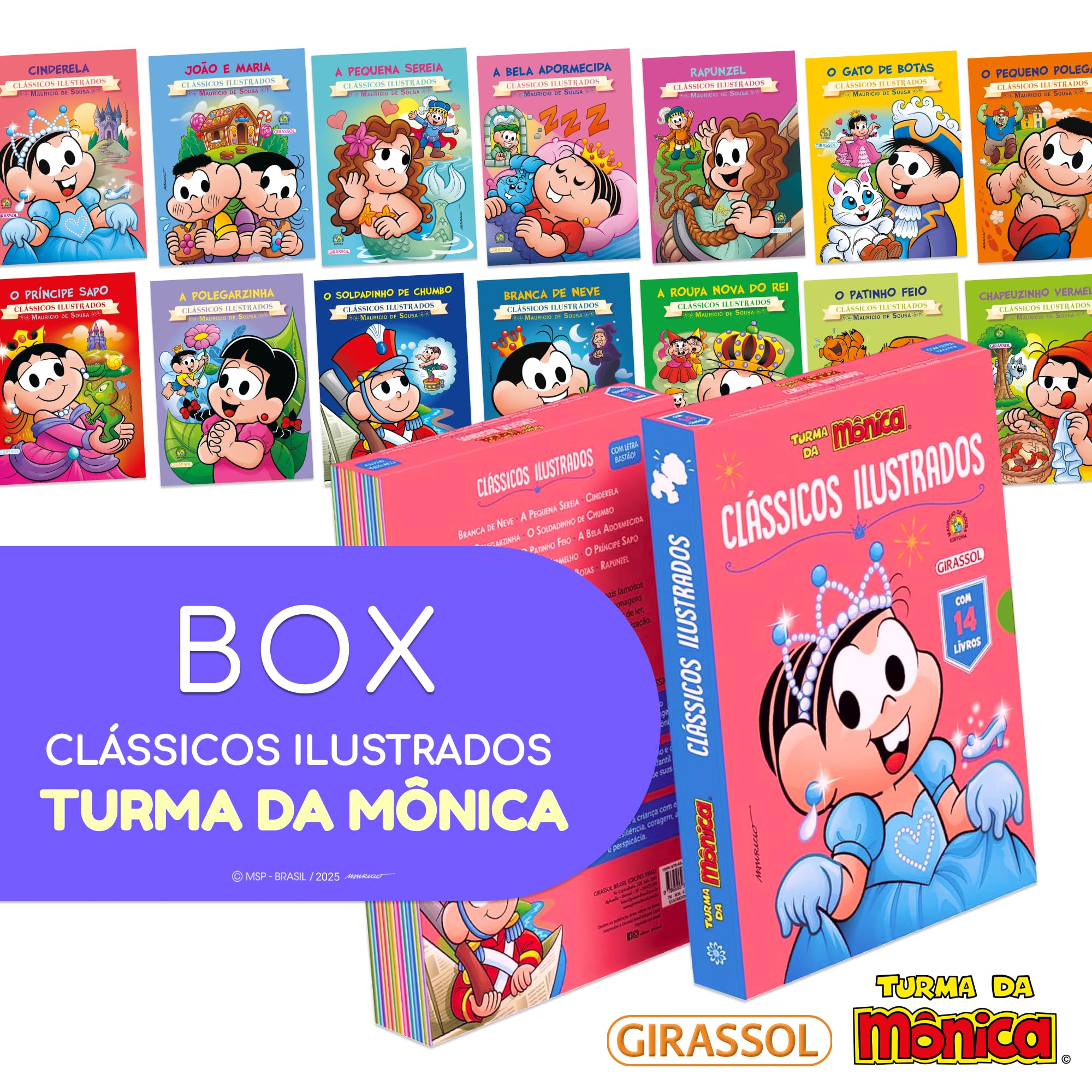 Turma da Mônica – Box – Clássicos Ilustrados | Amazon.com.br