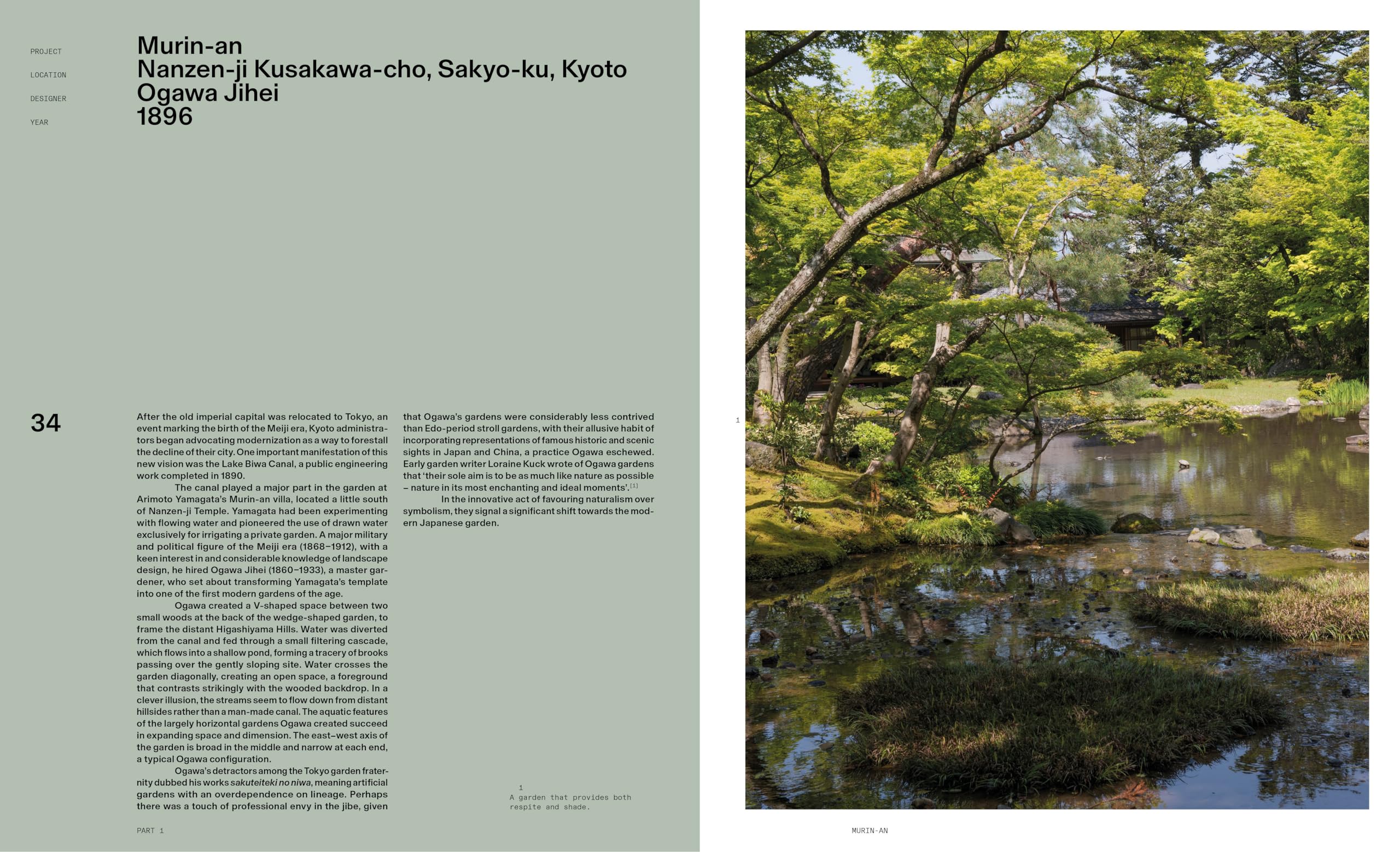 The Modern Japanese Garden /anglais