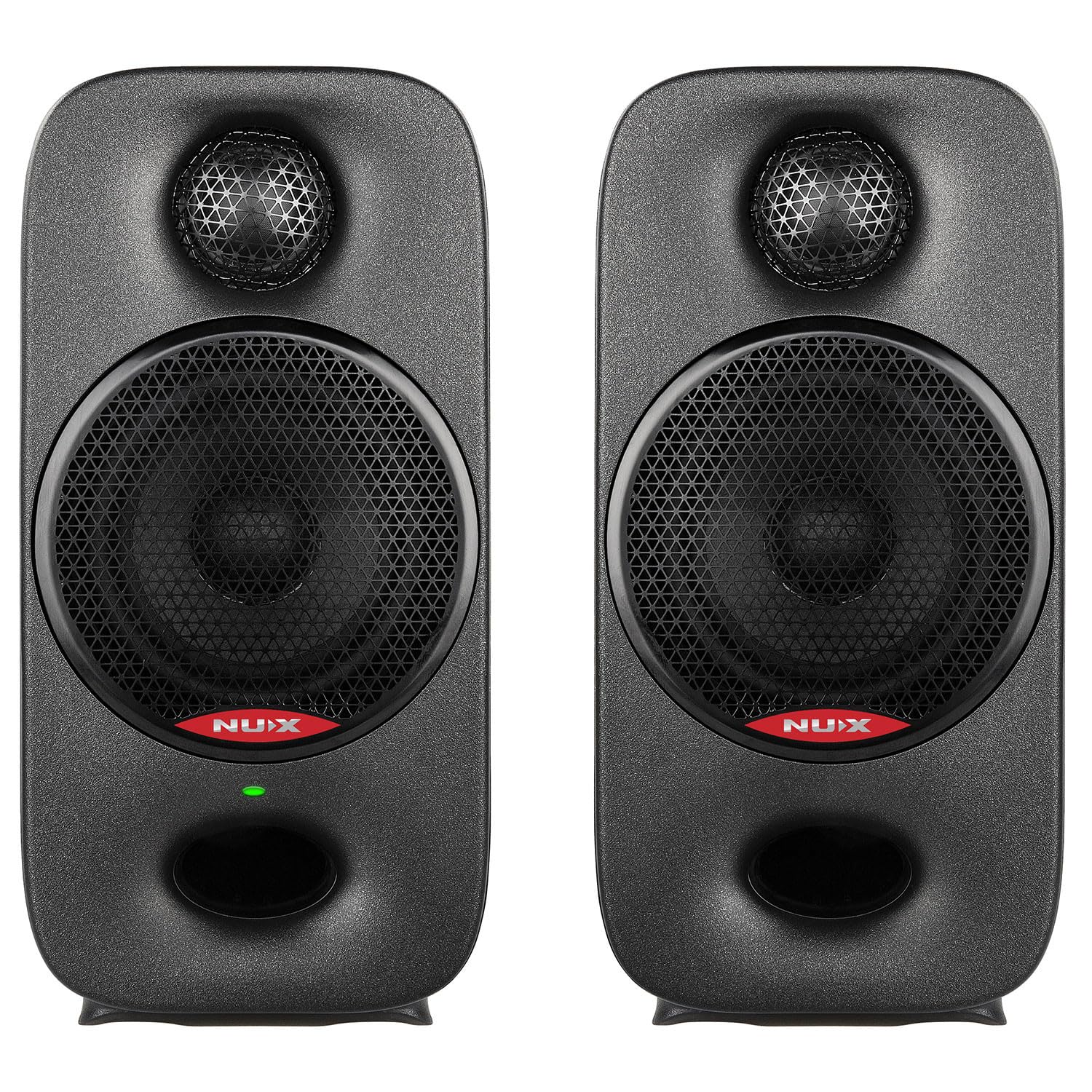 Nu-X | Axon 3 Nearfield Moniteurs de Studio | Haut-parleurs compacts de qualité de référence pour Le mixage et la Surveillance | Bluetooth, Interface Audio USB-C, contrôle de pièce DSP