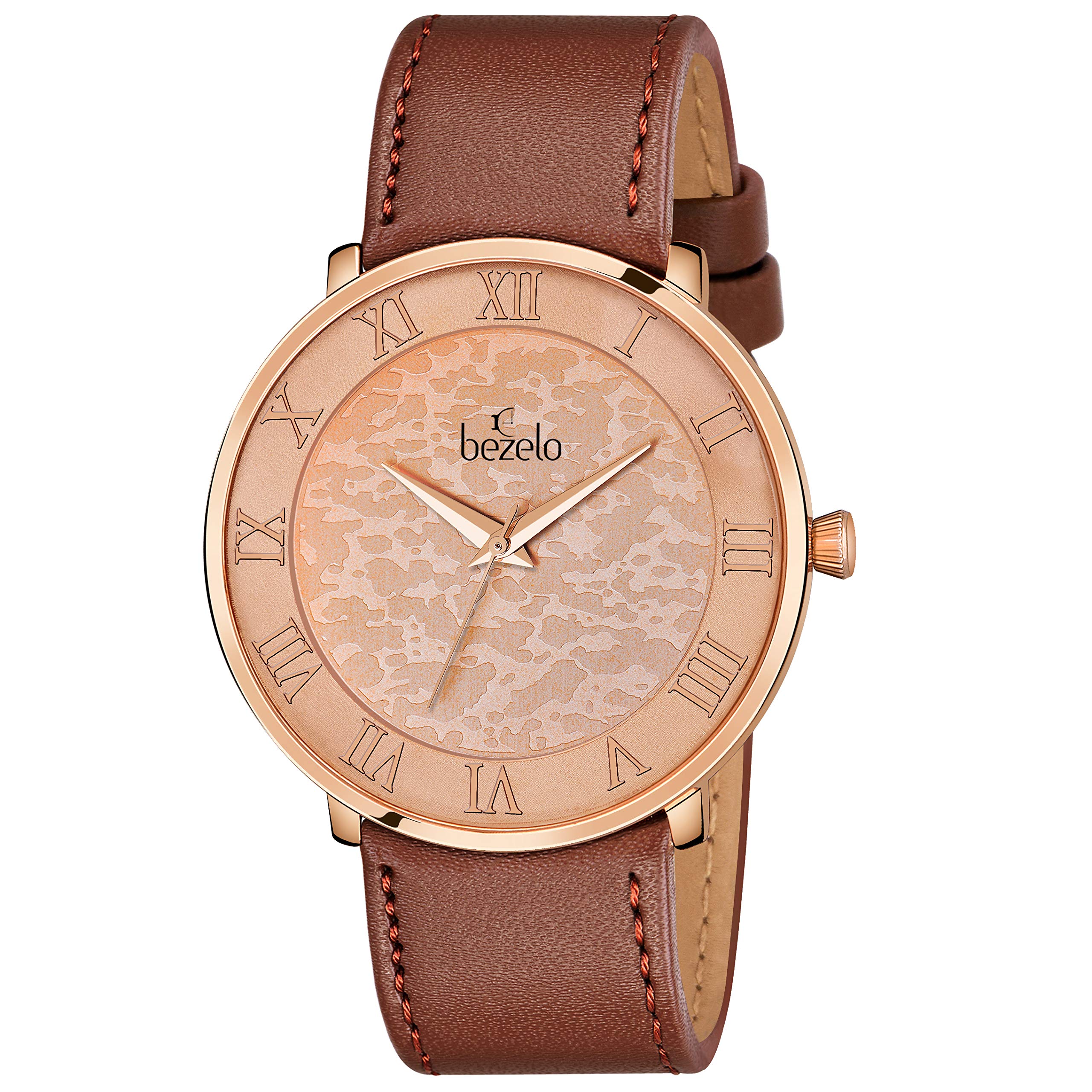 BEZELO Analogue Rose DIAL-GR-SF-1023 Mens Watch (B0842VVQPC) Amazon Price History, Amazon Price Tracker