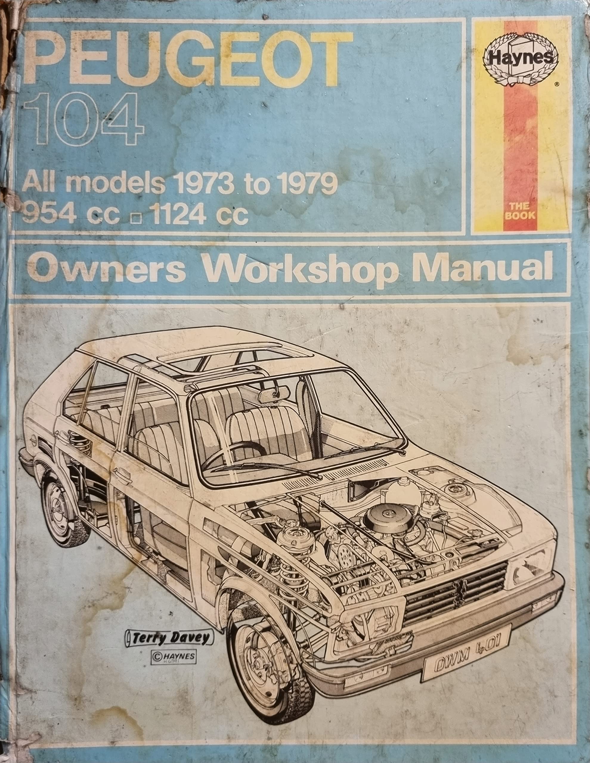Buy Peugeot 104 Owner's Workshop Manual — BookShops.in