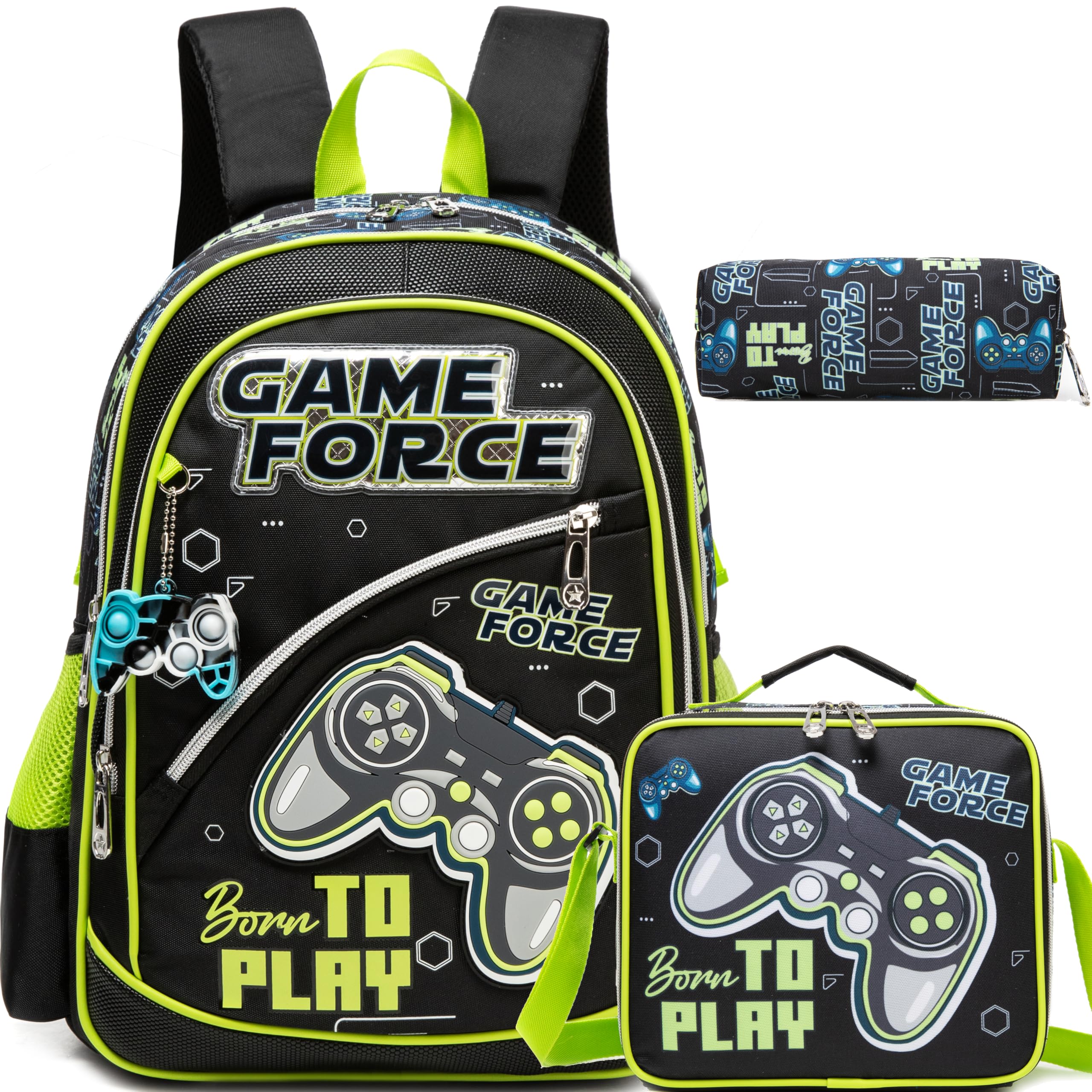 Meetbelify Kids Backpacks for Boys School Backpacks for Elementary Students Ages 8-10 Kids Travel Laptop Bookbag with Lunch
