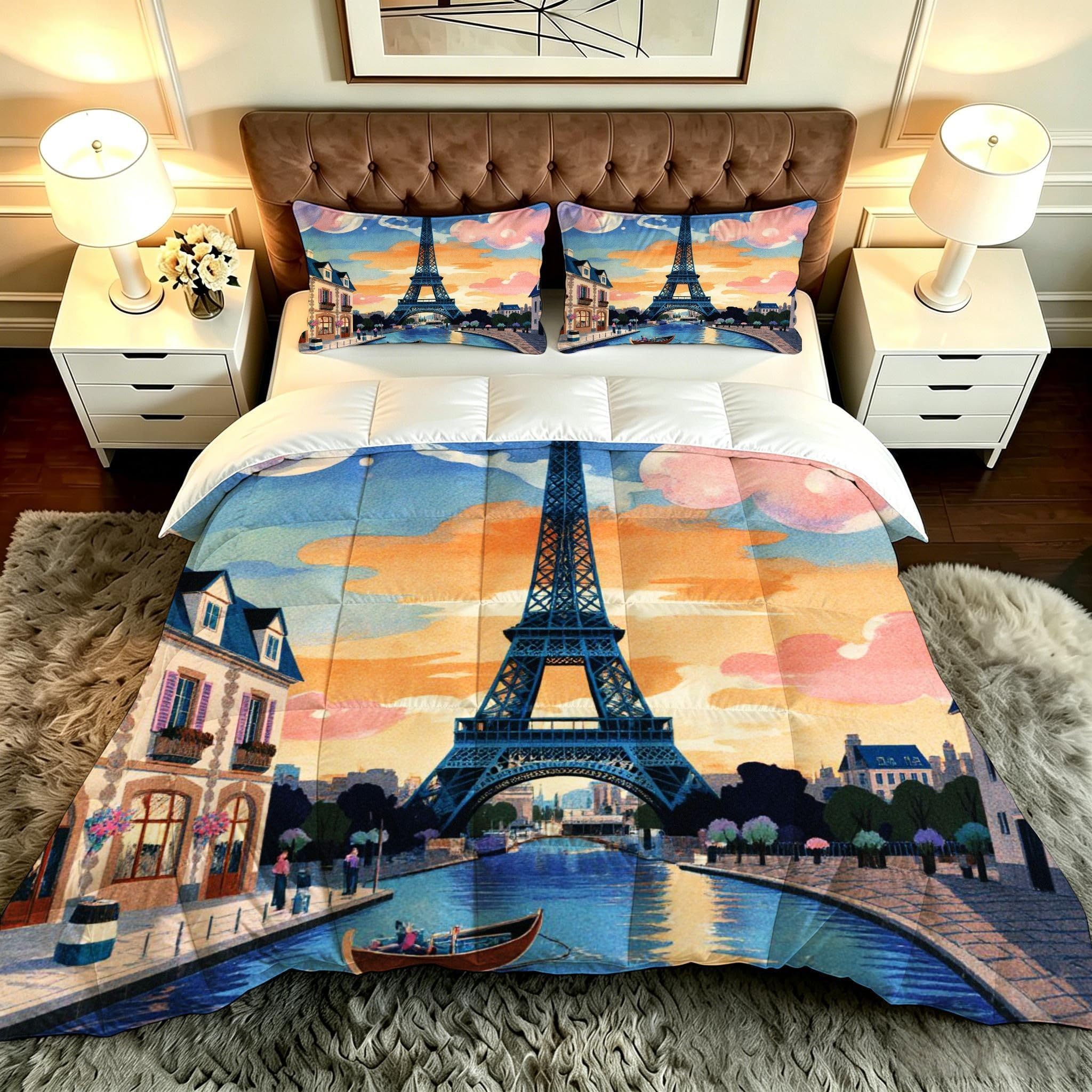 Couette 3D grand lit résolvant le manque de confort et de style dans la chambre