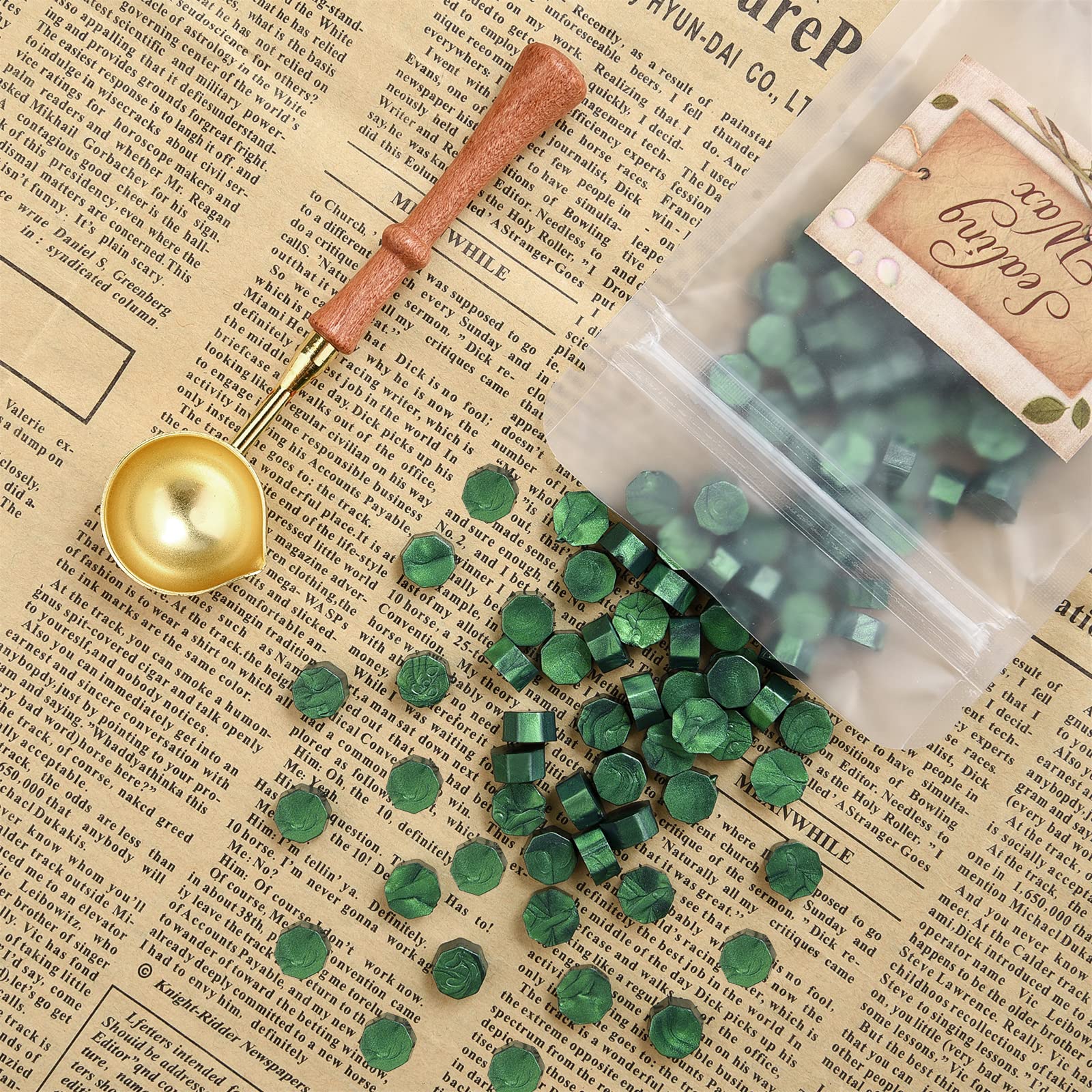 Waszegel Kit LICQIC 300 Waszegelkralen Set - Inclusief 3 Kaarsen En Smeltlepel Voor Het Verzegelen Van Uitnodigingen En Enveloppen Waskralen Voor Verzegelen Waszegel Kit LICQIC 300 Waszegelkralen Set - Inclusief 3 Kaarsen En Smeltlepel Voor Het Verzegelen Van Uitnodigingen En Enveloppen Waskralen Voor Verzegelen