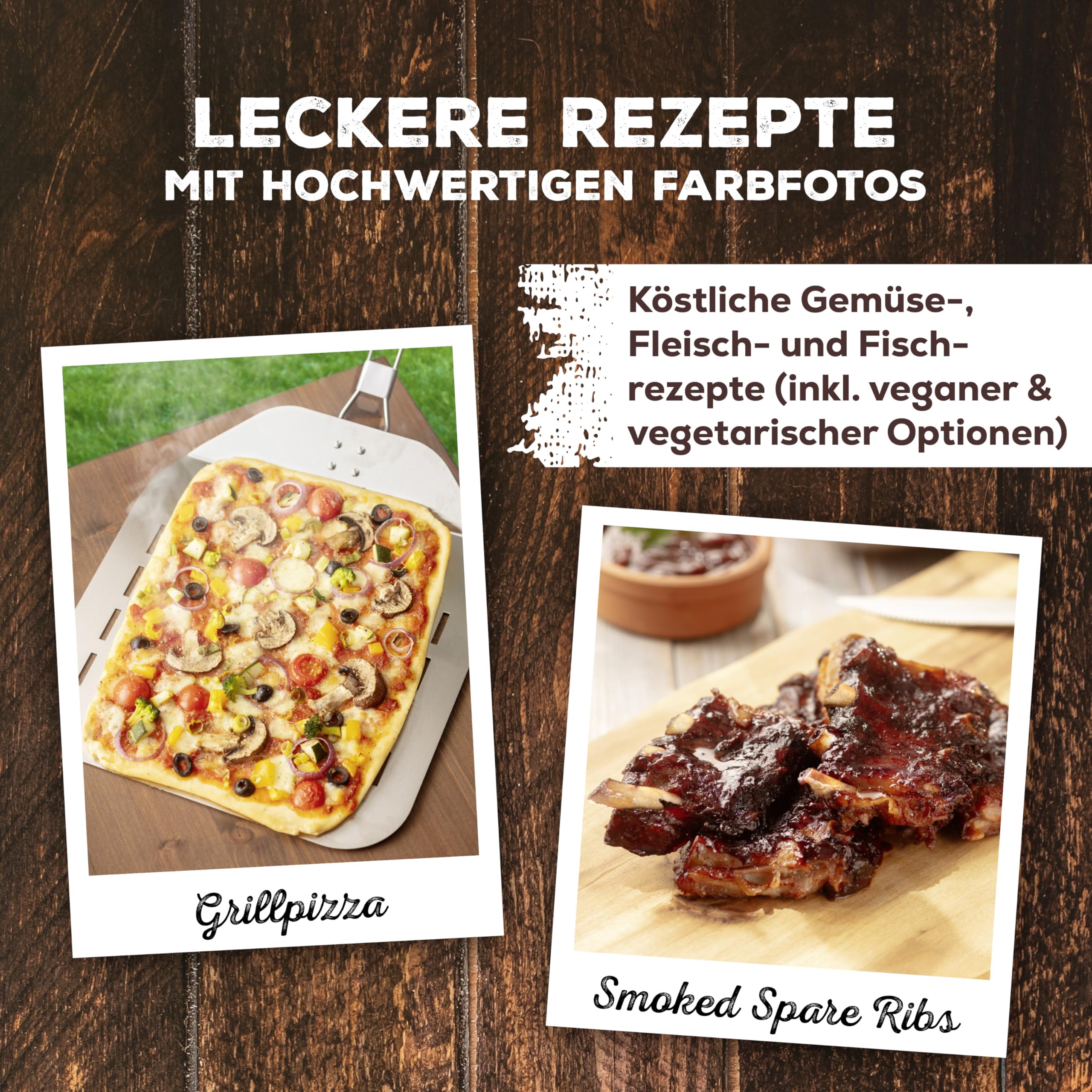 Das ultimative Ninja Woodfire Rezeptbuch: Fleisch, Fisch & Gemüse grillen, smoken, braten & frittieren. 100% inoffiziell.