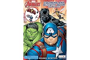 Marvel Avengers Color and Activity Book