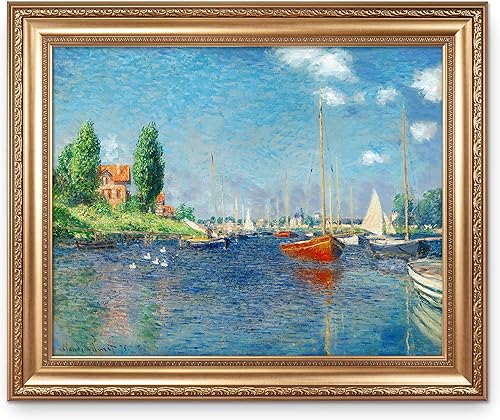 Miniatura 63 de A&T ARTWORK Antibes Seen from The Salis Gardens de Claude Monet Las Obras de Arte Clásico Mundial Reproducciones, Impresiones de Arte en Lienzo