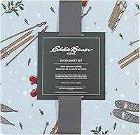 Vista 151 de Eddie Bauer - Full Sheets, Cotton Flannel Bedding Set, Brushed For Extra Softness, Cozy Home Decor (Dog Friends, Full)