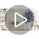 Artificial Flowers 8PCS Silk Flowers with Long Stems, Fake Flowers Bulk Fake Babys Breath, Royal Blue Flowers for Tall Vase Outdoor Garden Wedding Party Home Table Centerpiece (Blu image 2