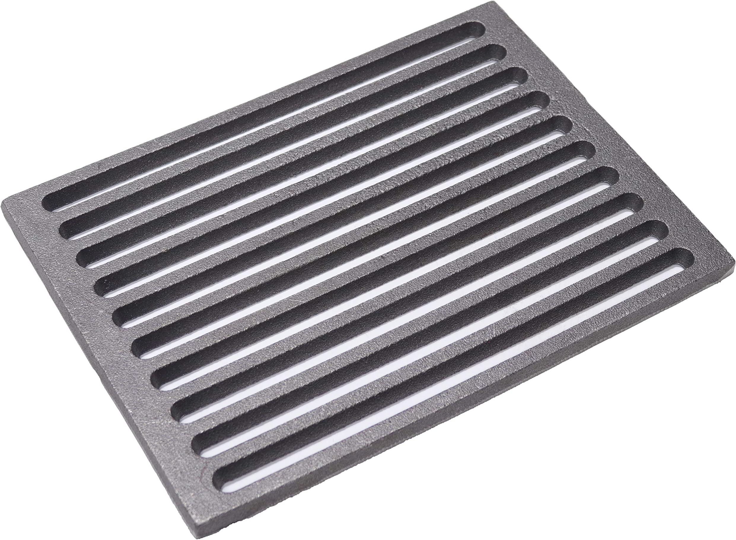 Four Grille Grille en fonte Grille Grille pour feu cendres rouille Tableau Grille Cheminée
