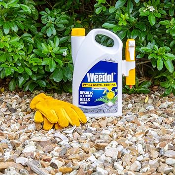 Weedol Path & Gravel Weedkiller with Manual Sprayer, Ready to Use, 3L