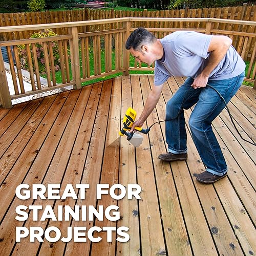 Miniatura 4 de Wagner Spraytech 2419326 Control Spray QX2 HVLP Pulverizador de manchas de mano, ideal para teñir vallas, cubiertas, celosías y más, 3 patrones de