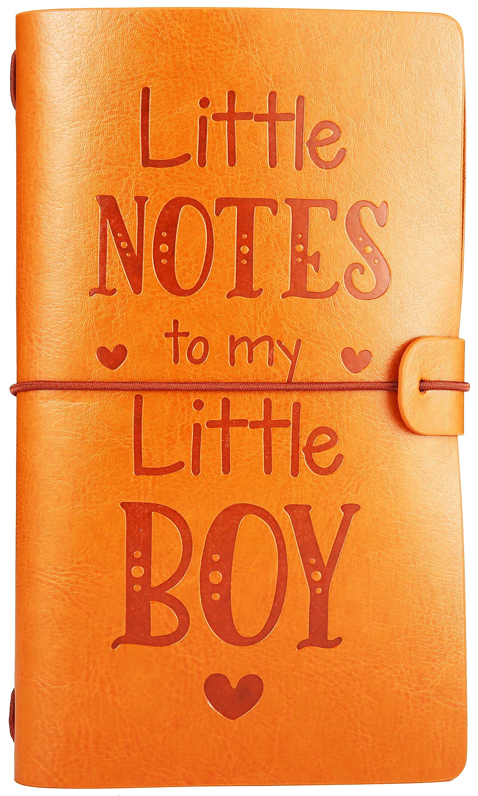 Son Gift-Baby Journal Gift Shower for Son -Little Notes to My Little Son -Baby Son Keepsake-Mother to Son Gift-Refillable Photo Diary Journal-Memory