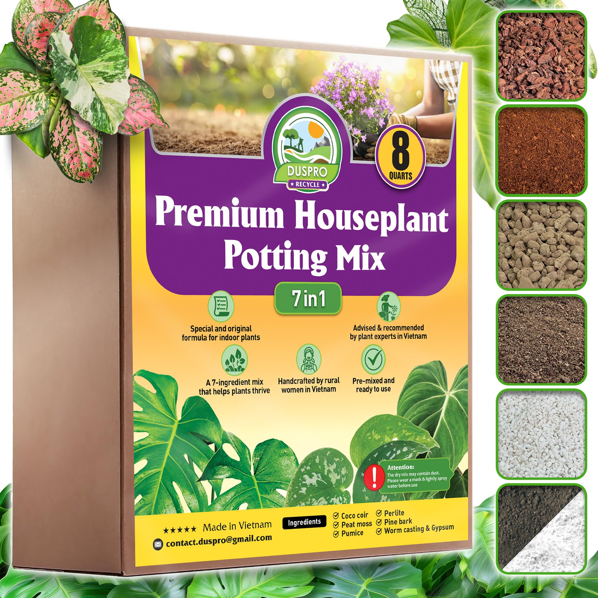 DUSPRO 7-in-1 Potting Mix